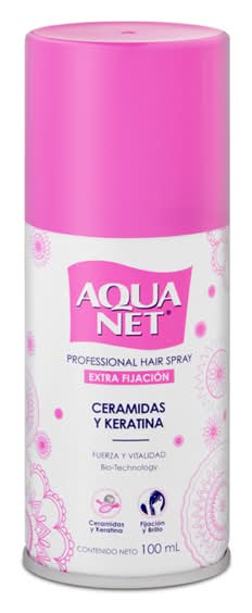 Aqua Net · Spray para peinar ceramidas y keratina (100 ml)