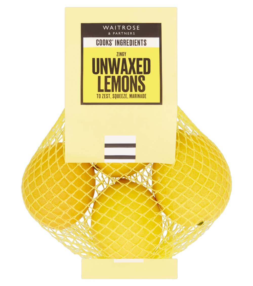 WR CI UNWAXED LEMONS 4PK