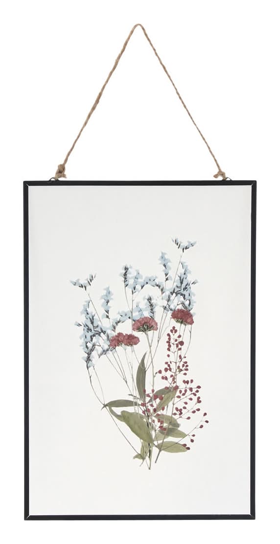 TrueLiving Rectangle Hanging Glass Decor