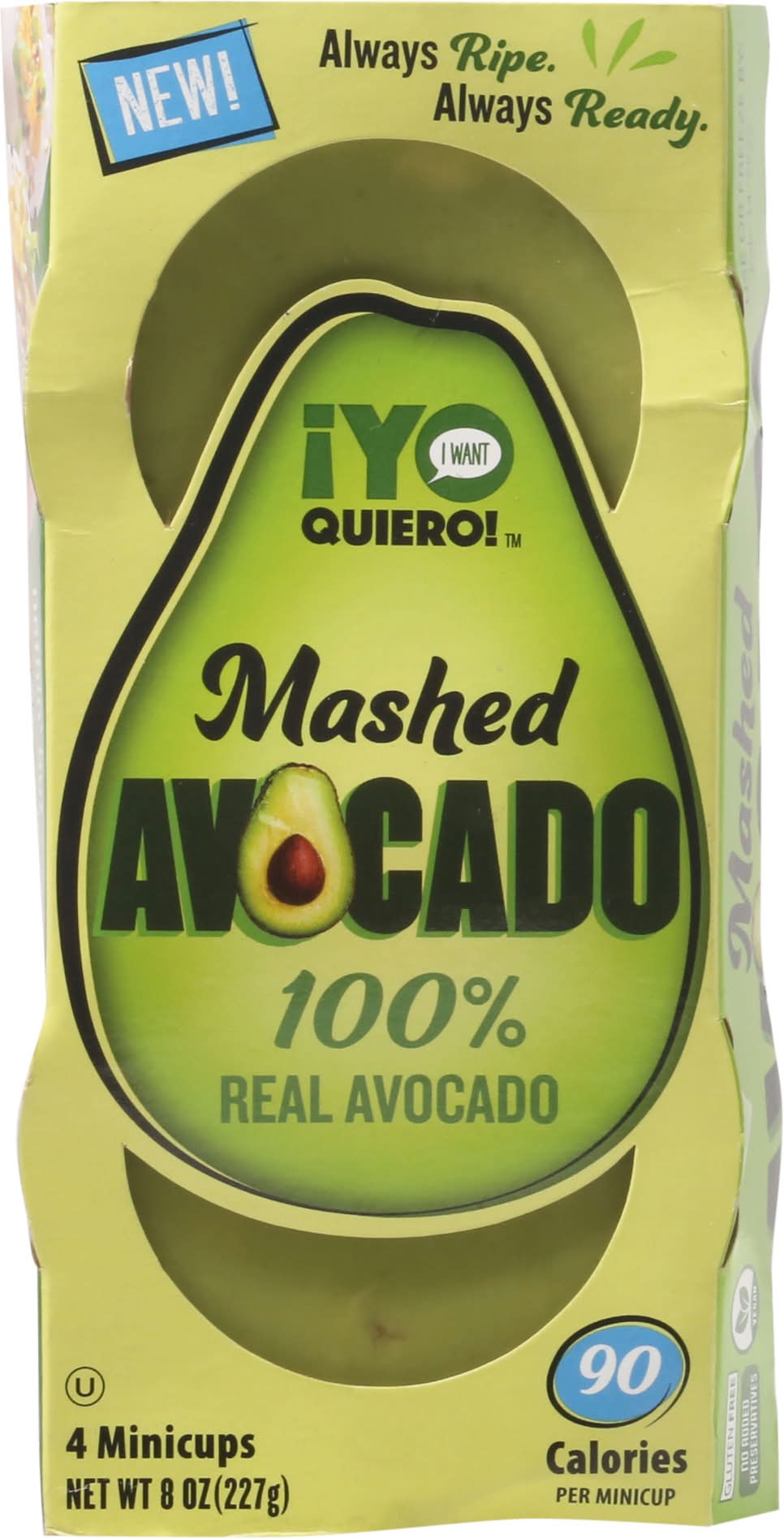 Yo Quiero Mashed Avocado (8 oz)