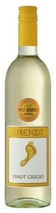 Barefoot Cellars Pinot Grigio White Wine 750ml Bottle