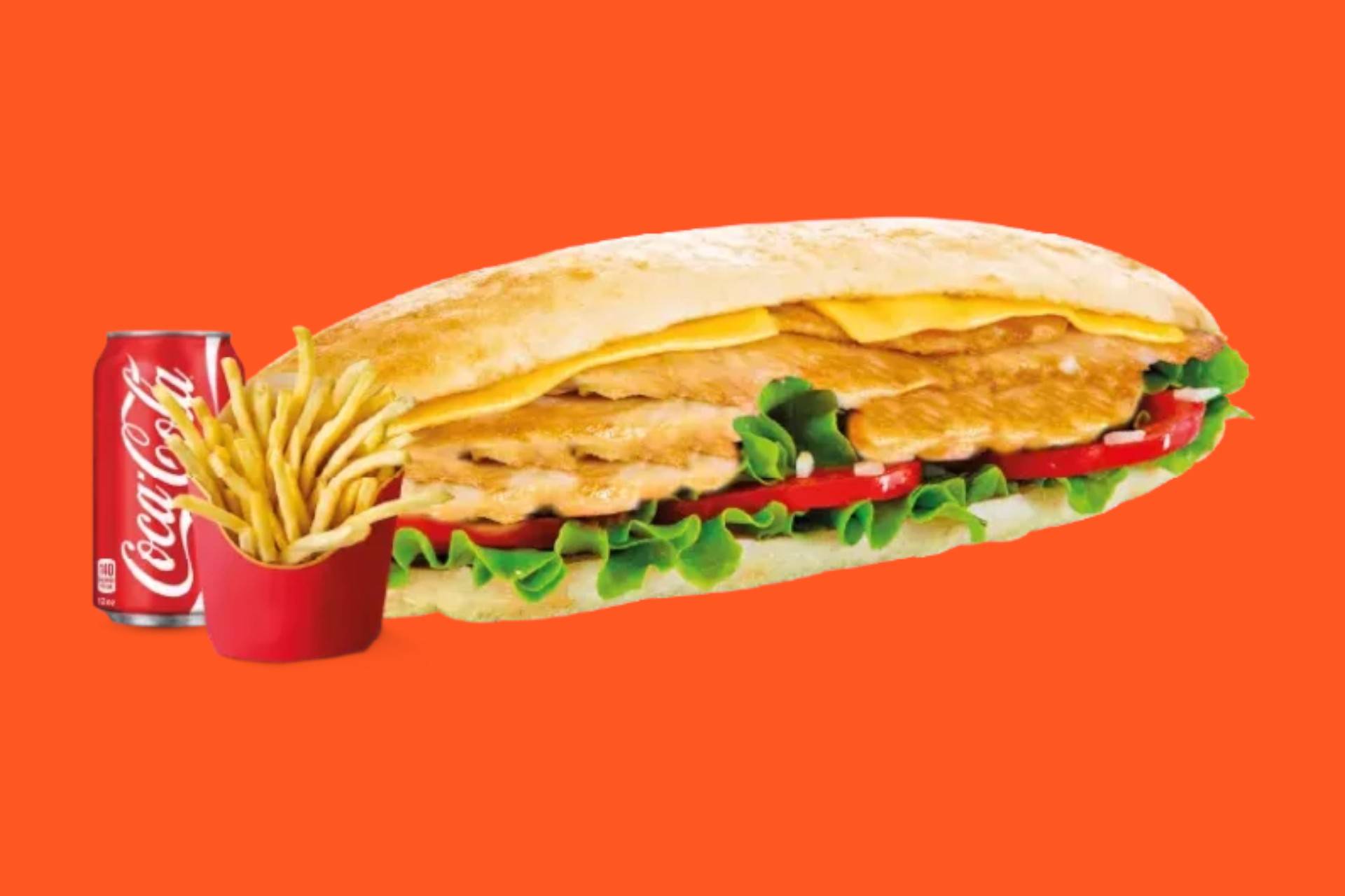 Sandwich Escalope🥙🍟🥤