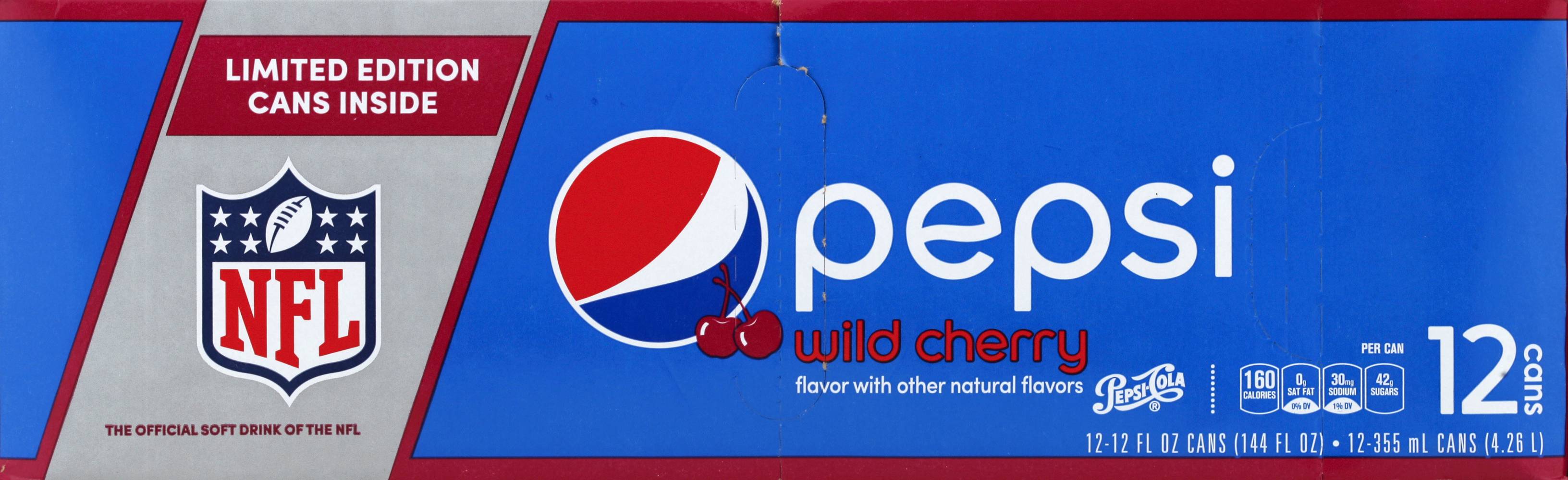 Pepsi Wild Cherry Soda (24 fl oz)