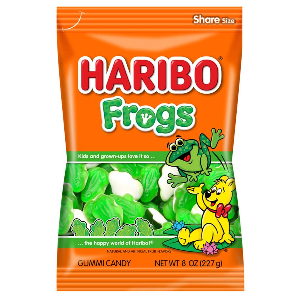 Haribo Frogs Gummi Candie (8 oz.)