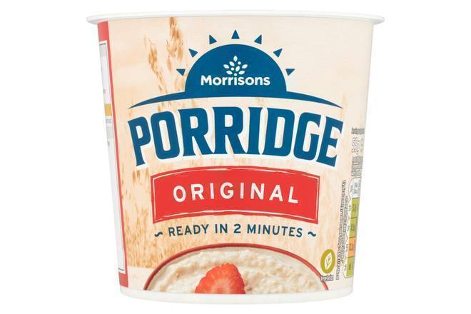 Morrisons Plain Porridge 55g