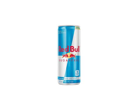 Order Red Bull Sugar Free Energy Drink 8.4oz food online from Chevron Extramile store, Everett on bringmethat.com