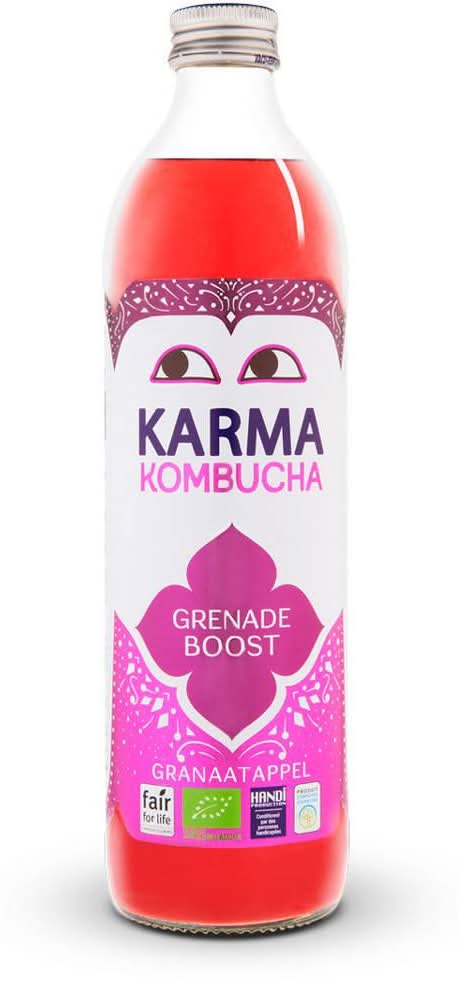 Karma - Kombucha jus de fruit, grenade (500ml)