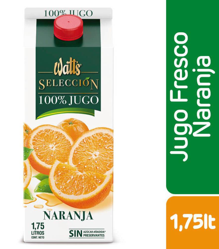 Watt's Selección · Jugo de naranja (1,75 L)