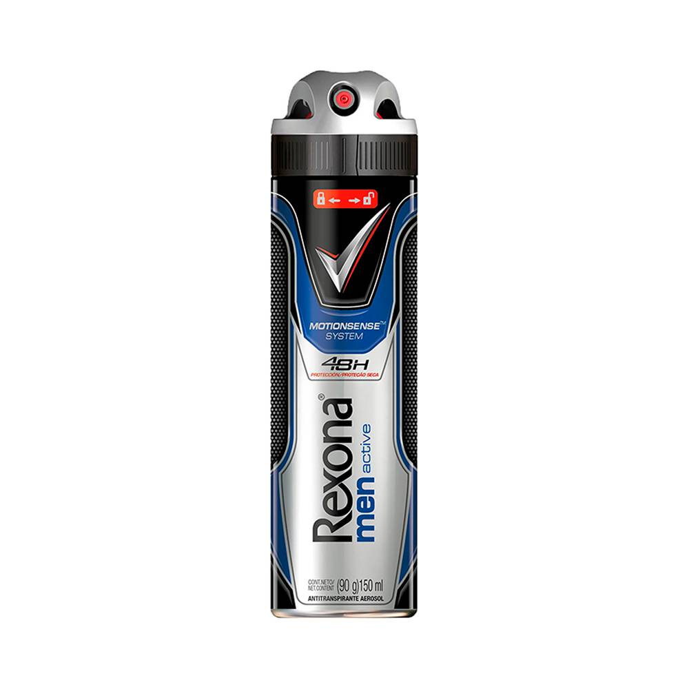Rexona antitranspirante active dry (aerosol 150 ml)