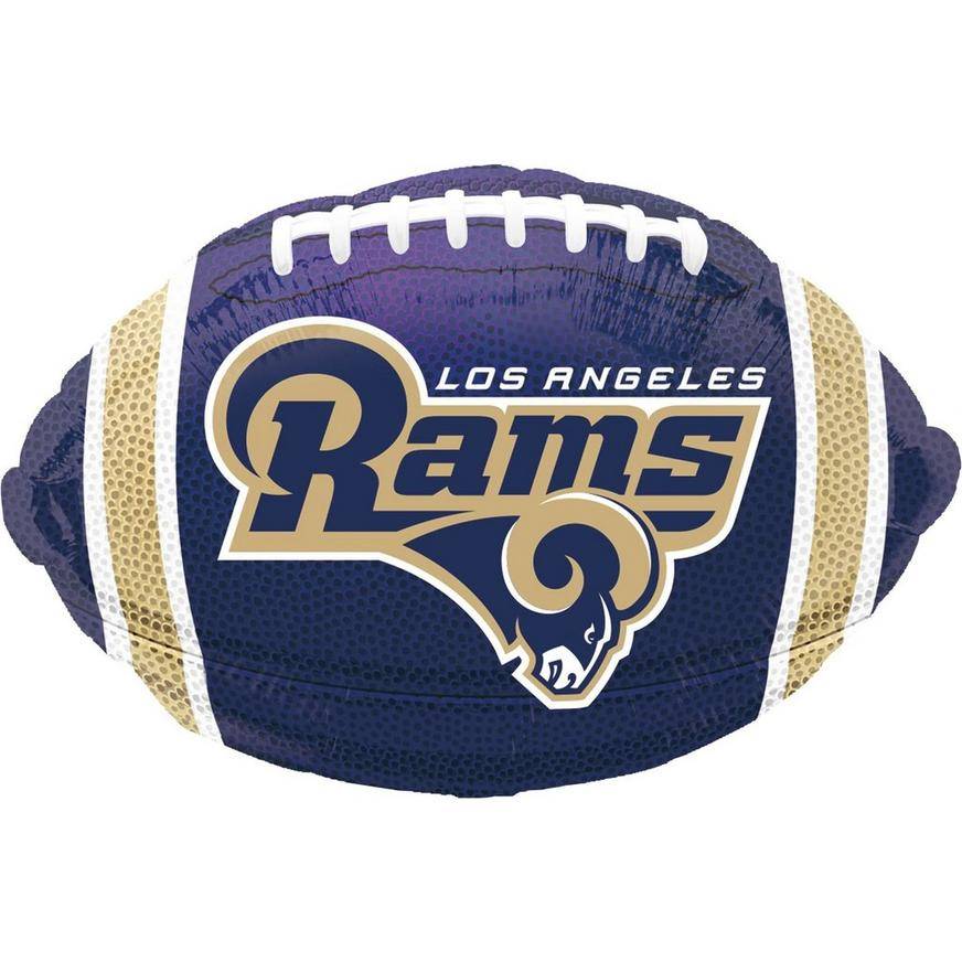 Uninflated Los Angeles Rams Balloon - Football