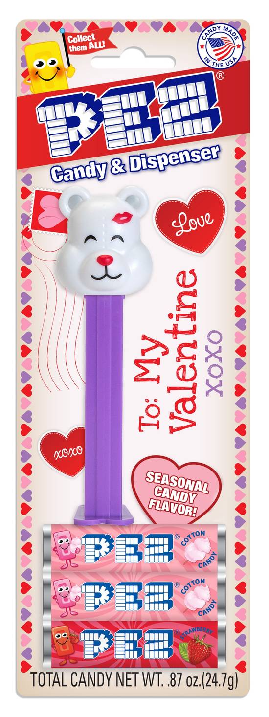 Order PEZ Valentine Dispenser food online from CVS store, Providence County on bringmethat.com