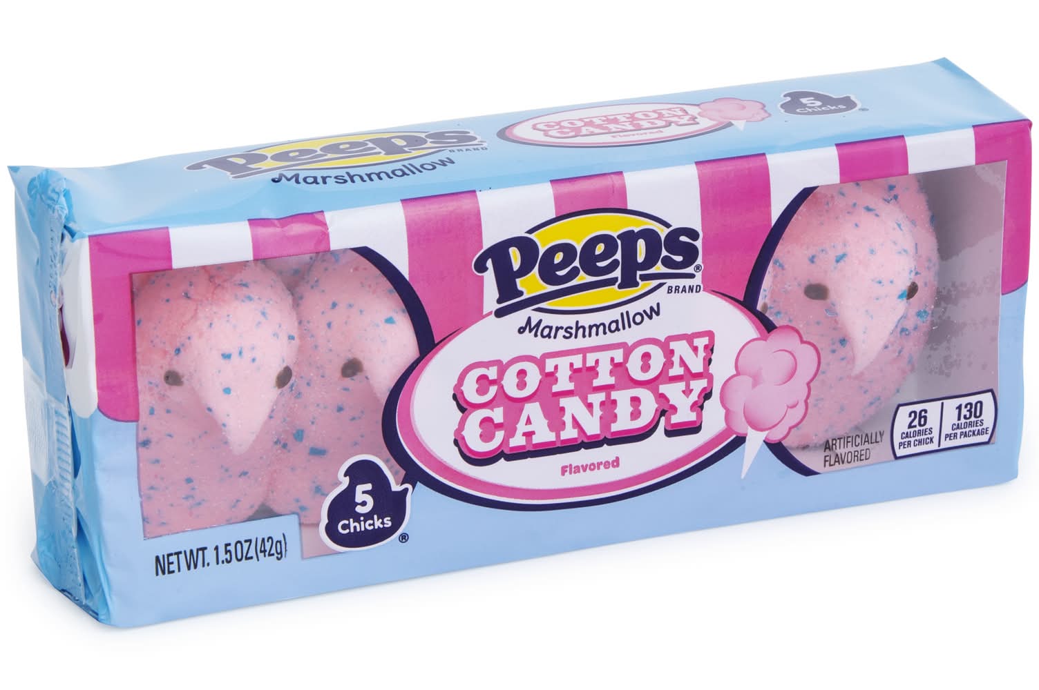 Cotton Candy Peeps® Marshmallow Chicks 5-Count