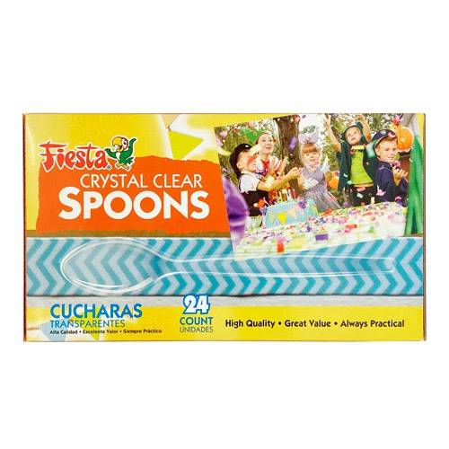 Fiesta Crystal Clear Spoons