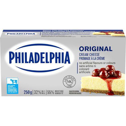 Philadelphia Original Brick Cream Cheese (250 g)