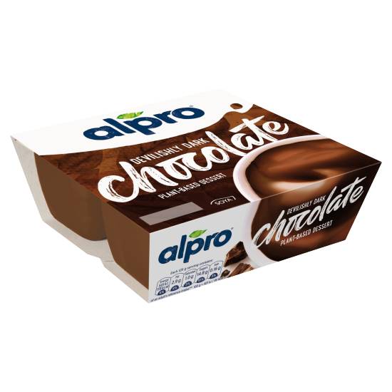 Alpro Dark Chocolate Dessert (4 ct)