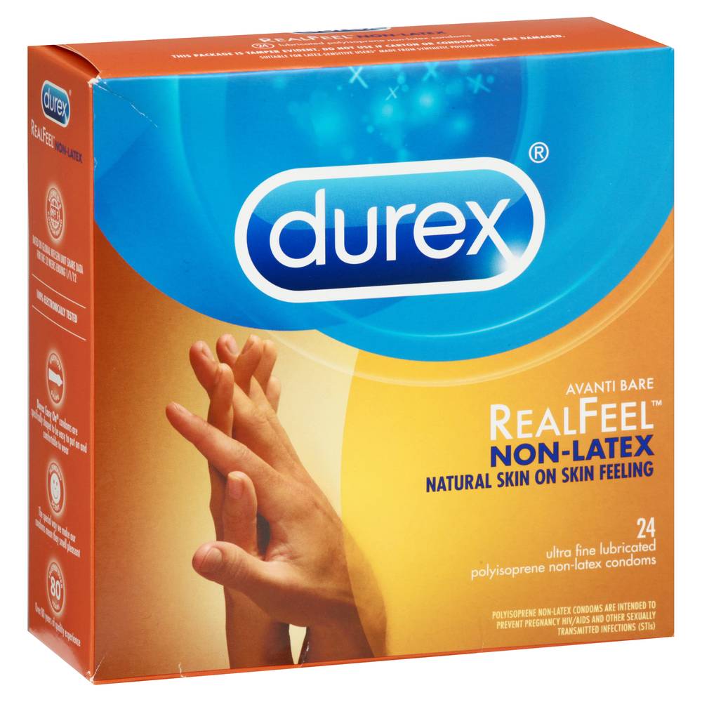 Durex Non-Latex Condoms (4.8 oz)