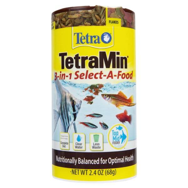 Tetramin Tropical Fish Select a Food (2.4 oz)