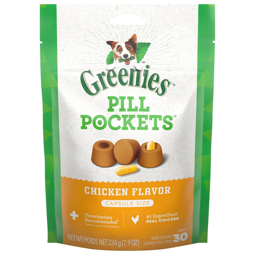 Greenies Pill Pockets Chicken Flavor (7.9 oz)