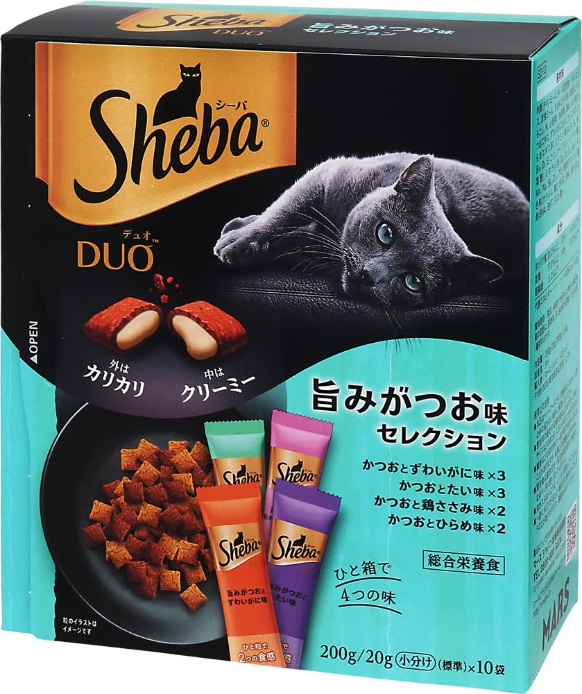 シーバ デュオ 旨みがつお味セレクション - アソートメント (20g x 10)