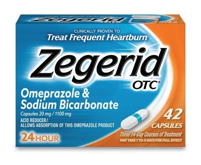 Zegerid OTC Heartburn Relief Acid Reducer Capsules (42 ct)