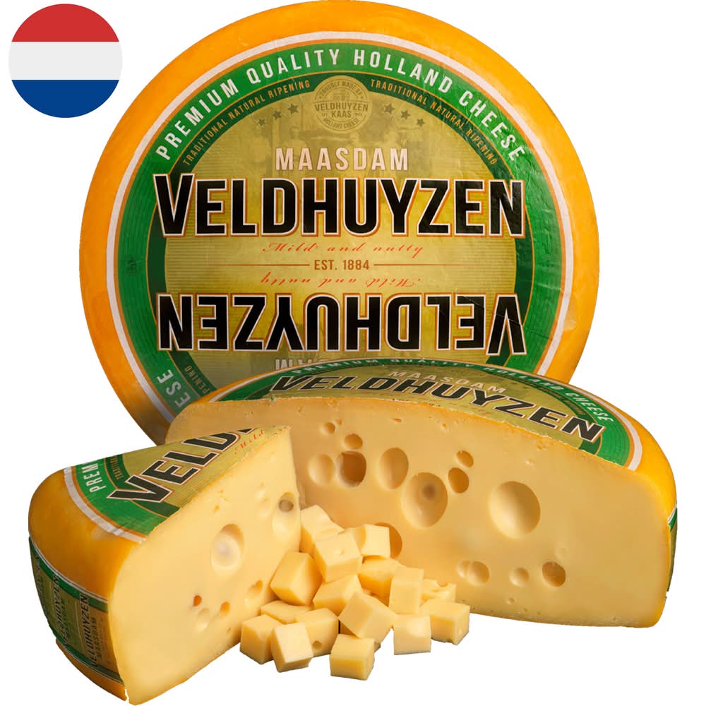 Maasdammer · Queso holland (trozo, mesón)