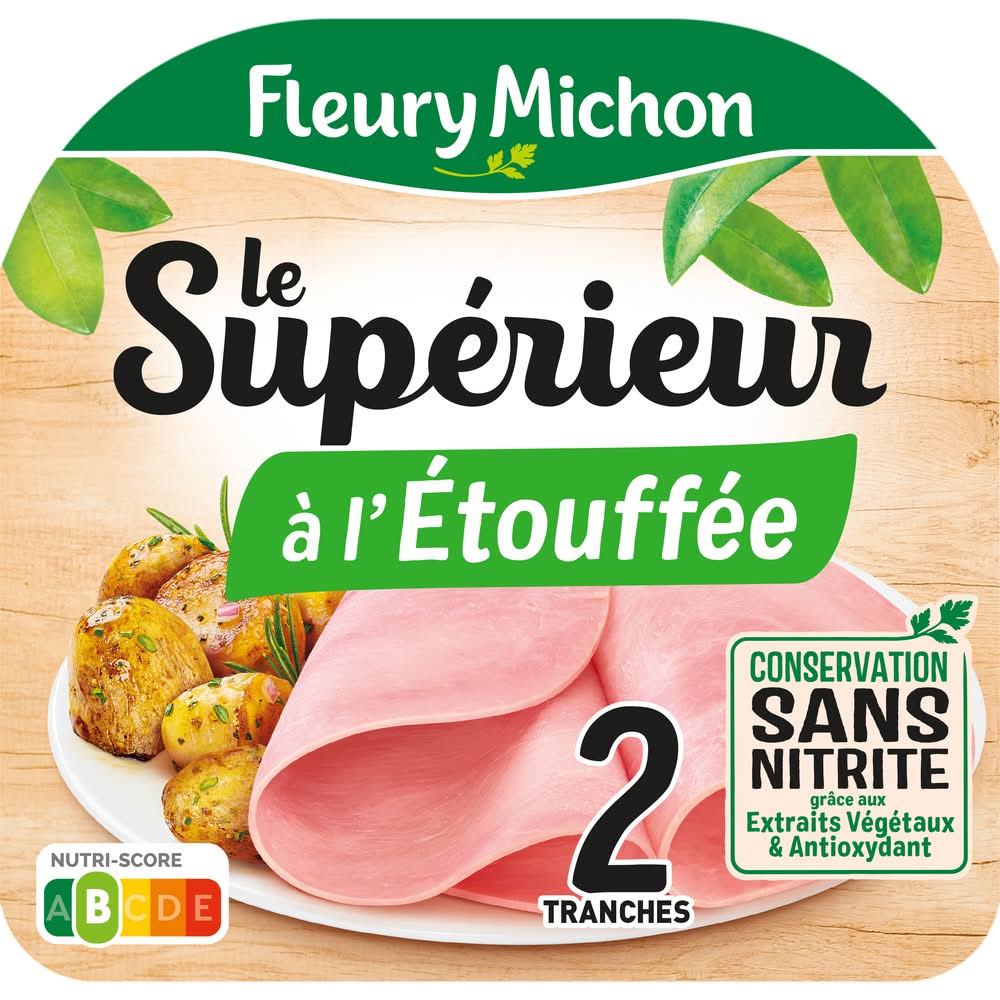 Fleury Michon - Jambon le supérieur sans nitrite (70g)