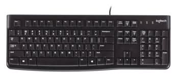 Logitech K120 Wired Keyboard For Windows Usb Plug-And-Play Full-Size Spill-Resistant
