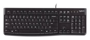 Logitech K120 Wired Keyboard For Windows Usb Plug-And-Play Full-Size Spill-Resistant