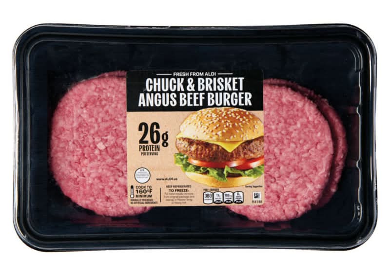 Chuck & Brisket Angus Beef Burgers