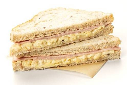 Classic Ham & Cheese Sandwich