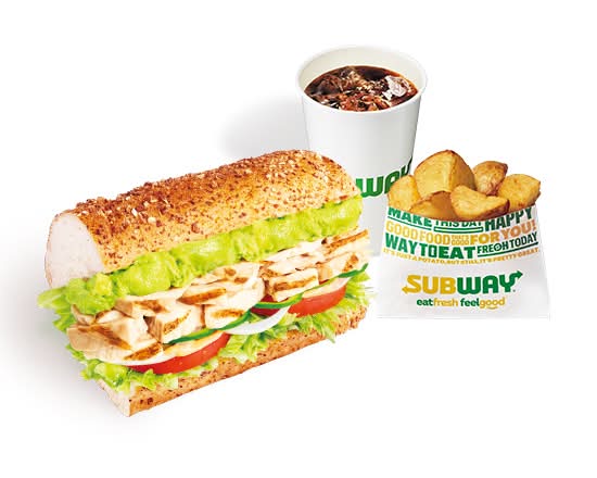 アボカドチキン ポテトドリンクセット