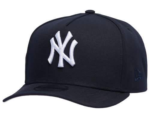 New Era Mens Yankees 9Fifty A Frame World Series Cap - Navy/White Size NS