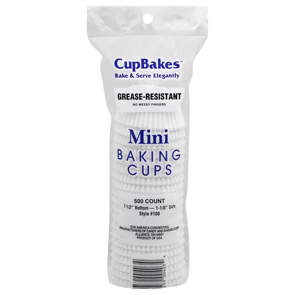 CupBakes Mini Baking Cups