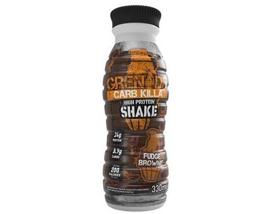 Grenade Carb Killa Fudge Brownie Protein drink 330ml