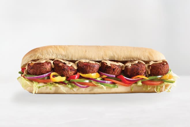 Large Tex-Mex Black Bean Sub Combo / Grand sandwich Tex-Mex aux haricots noirs