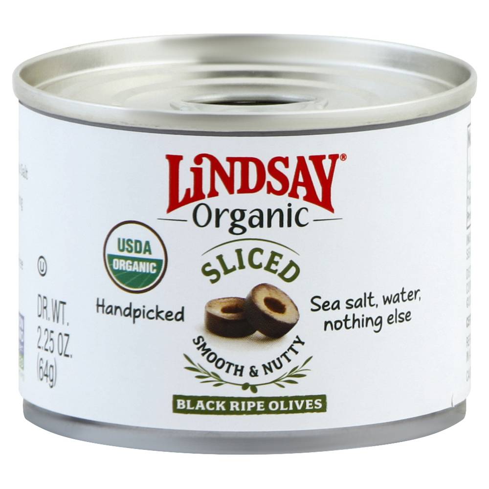 Lindsay Organic Sliced Black Ripe Olives (2.2 oz)