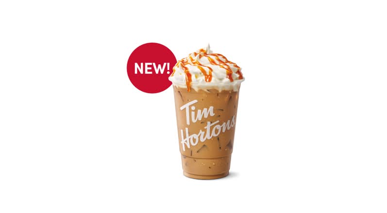 Brown Butter Caramel Oatmilk Iced Latte