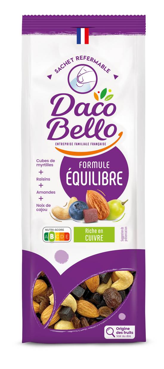 Daco Bello - Fruits secs formule équilibre