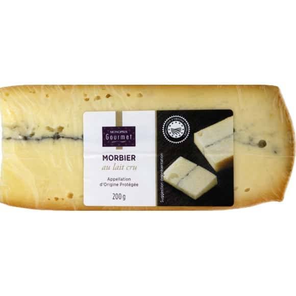 Monoprix Gourmet Morbier Au Lait Cru, Aop Le Morceau De 200G