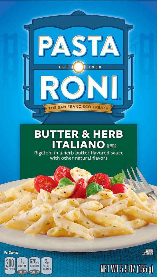 Pasta Roni Butter & Herb Italiano Rigatoni