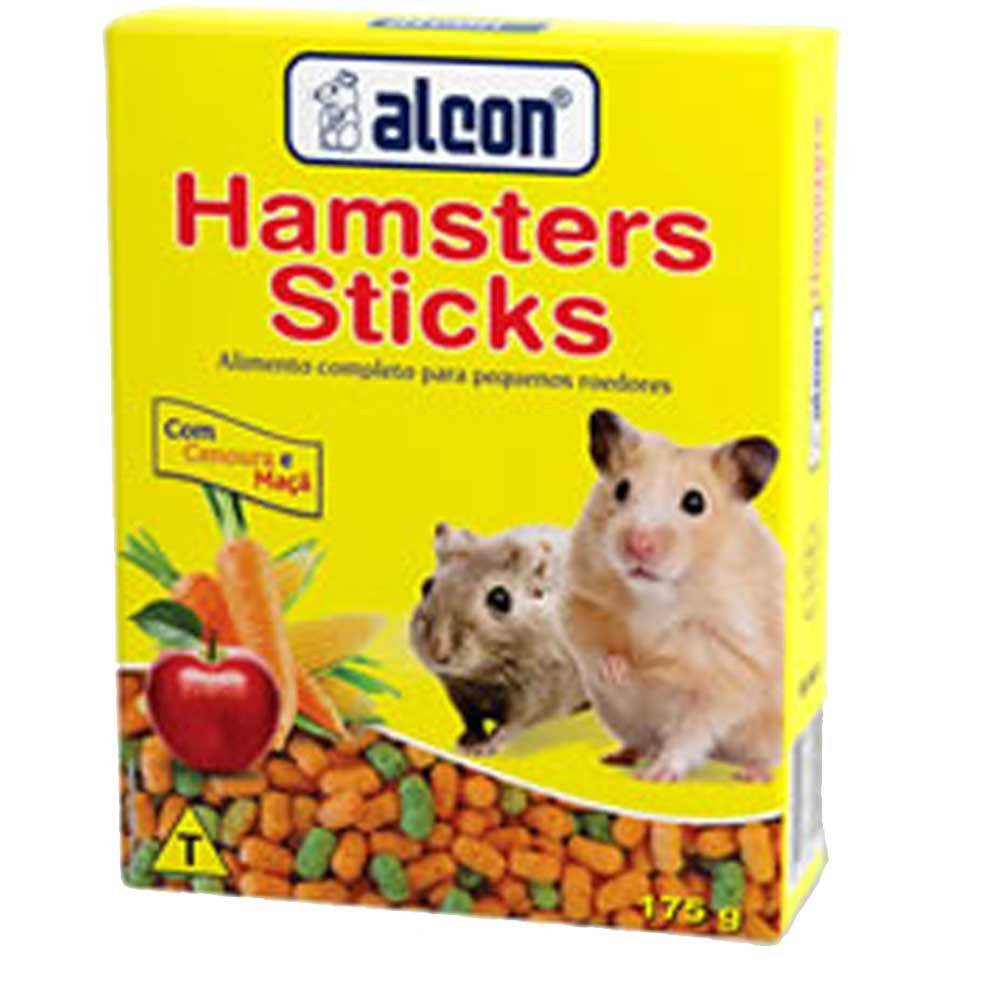 Alcon · Ração para hamster e sticks com cenoura e maçã (175 g)