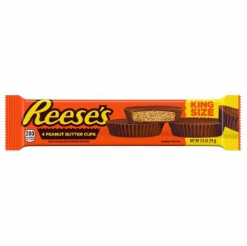 Chocolatinas rellenas con mantequilla de cacahuete Reese's 79 g.