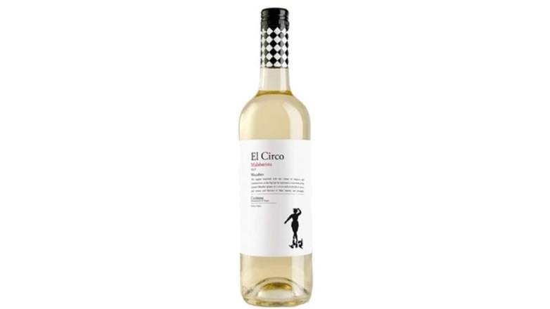El Circo Malabarista Carinena, vin blanc d'Espagne La bouteille de 75cl