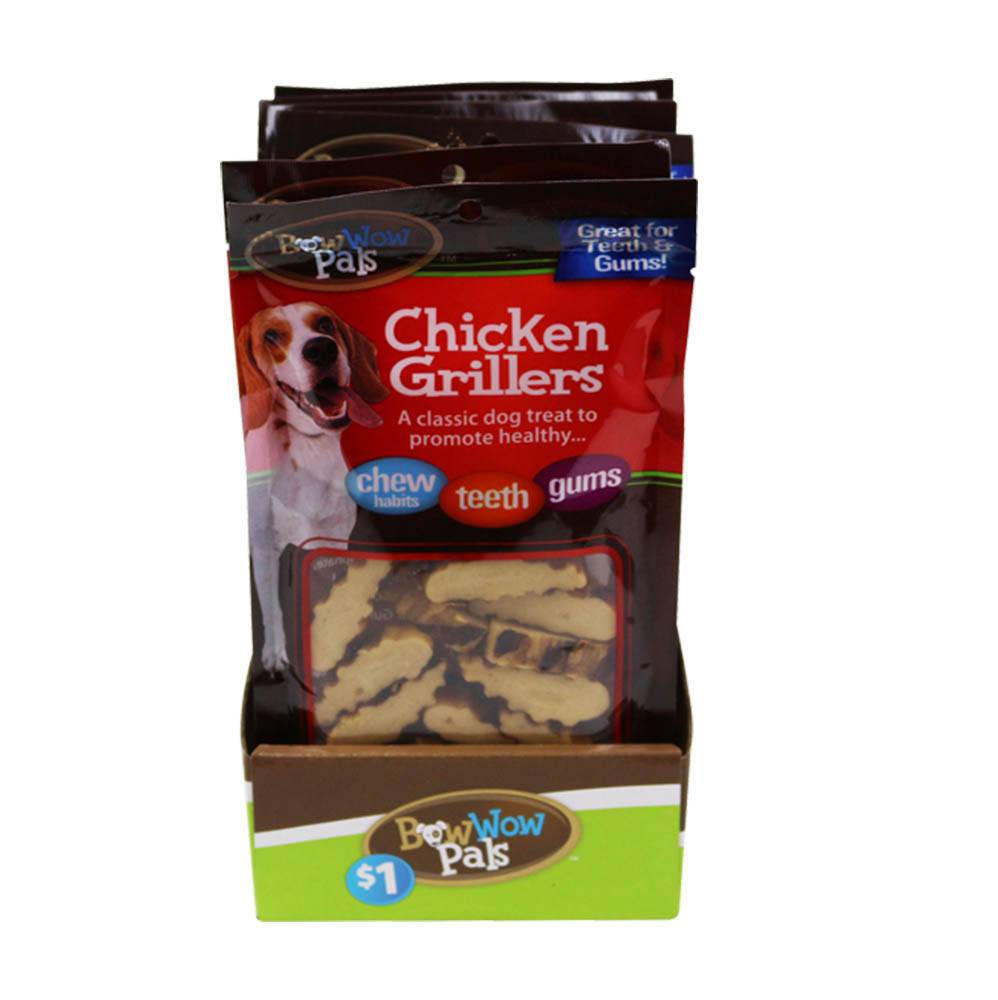 Bow Wow Pals Chicken Griller's Dog Treat (2 oz)