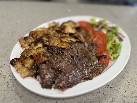 Lamb & Chicken Mixed Gyro Platter