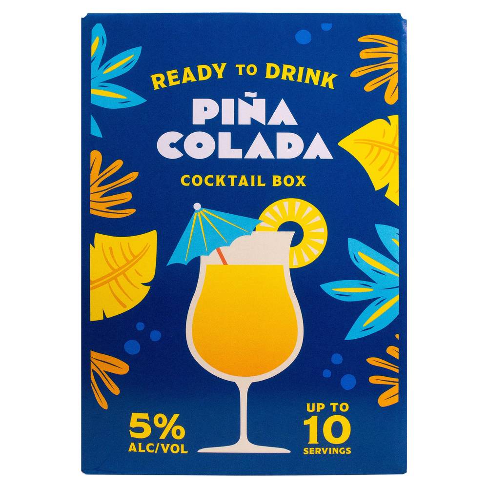 Sainsbury's Pina Colada Ready Ti Drink Cocktail ABV- 5%