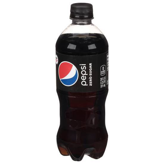 Pepsi Zero Sugar Soda (20 fl oz)