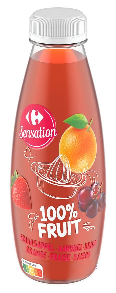 Carrefour Sensation Orange - Fraise - Raisin 500 ml