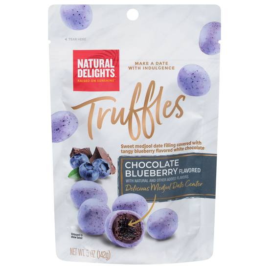 Natural Delights Truffles (chocolate blueberry)