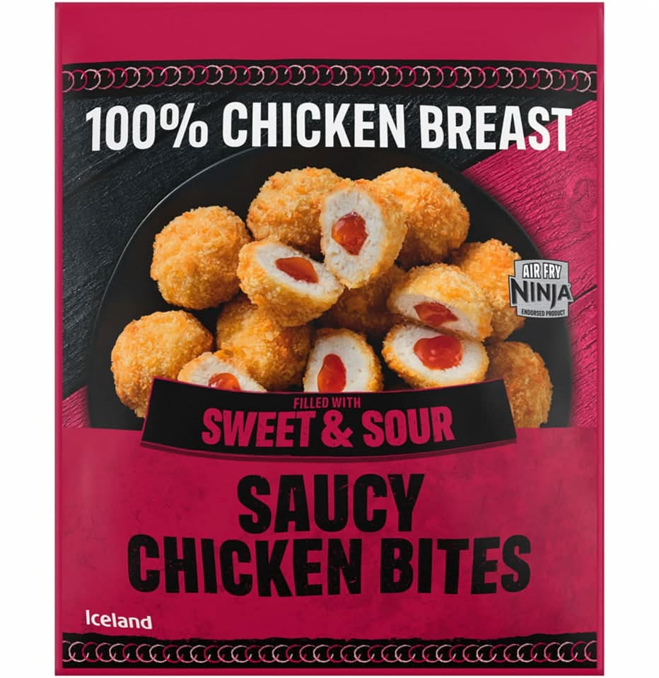 Iceland Sweet and Sour Saucy Chicken Bites